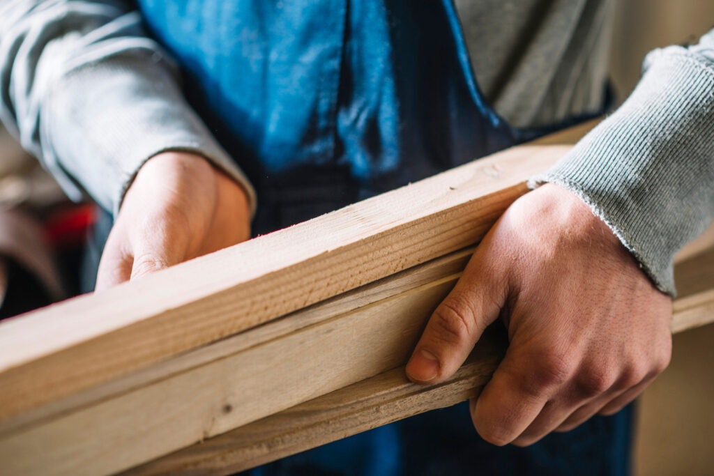 Preparación de madera